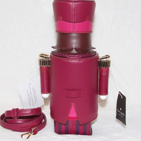 NWT Kate Spade Novelty Purse Christmas 3D Nutcracker Crossbody Bag - Picture 3 of 7